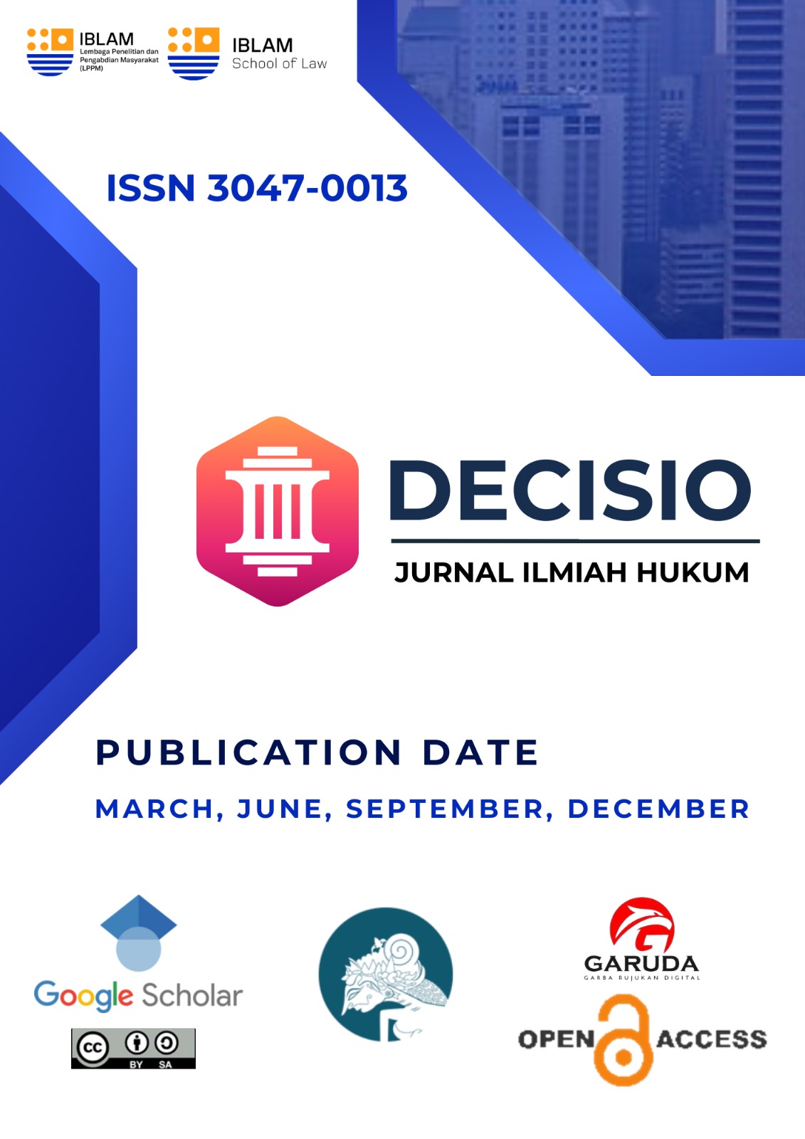 Decisio: Law Journal